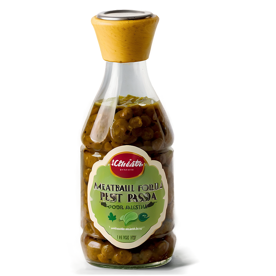 Pesto_ Pasta_ Sauce_ Jar PNG