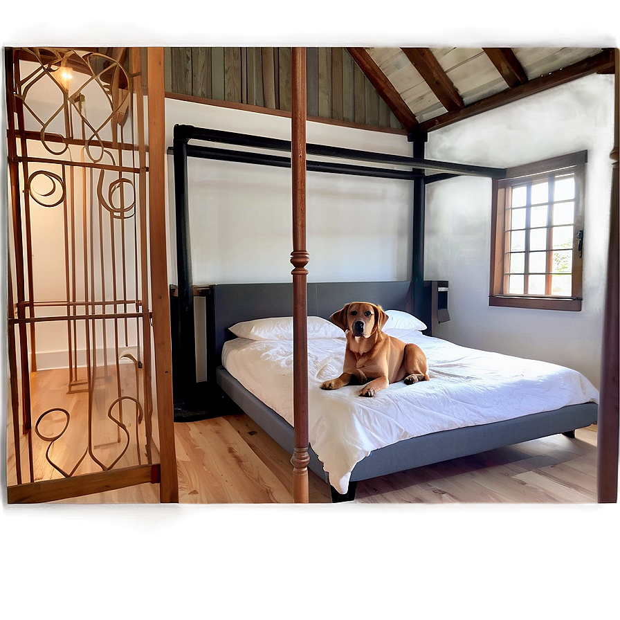 Pet-friendly Airbnb Room Png 06202024 PNG