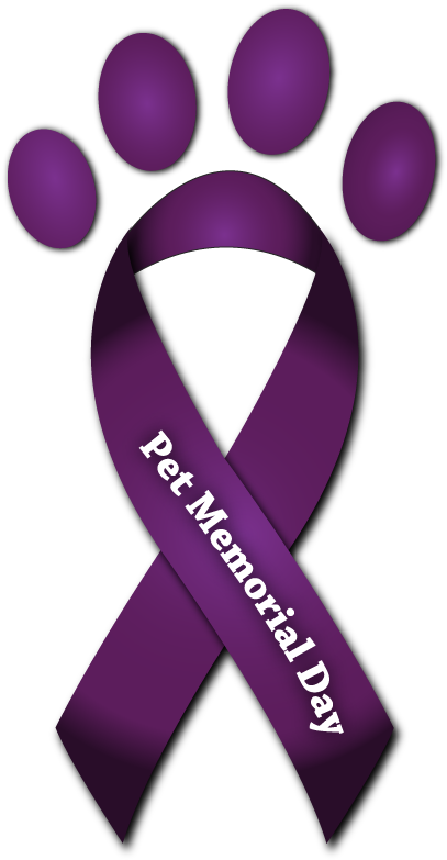 Pet Memorial Day Ribbon PNG