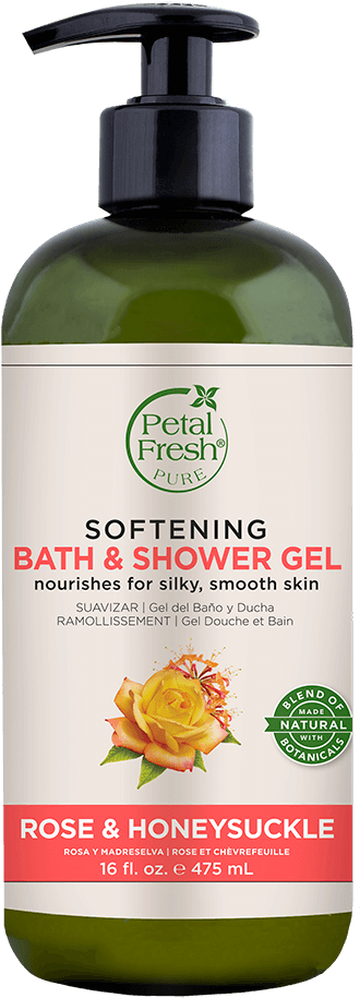 Petal Fresh Softening Rose Honeysuckle Shower Gel PNG