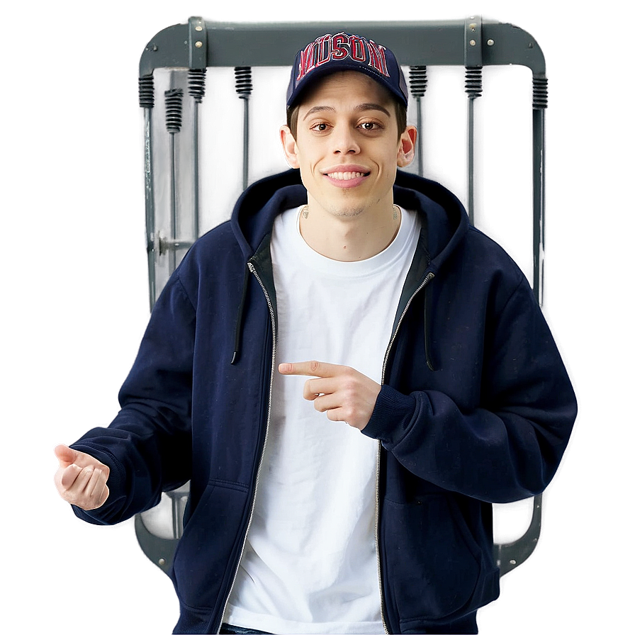 Pete Davidson Behind The Scenes Png Key PNG