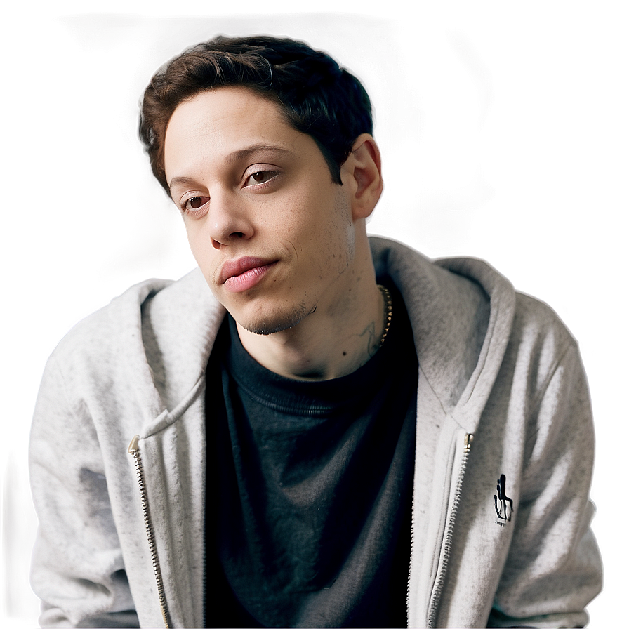 Pete Davidson Black And White Png 80 PNG