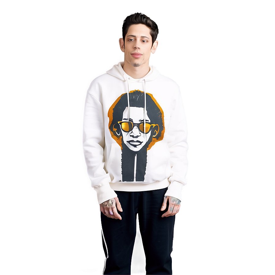 Pete Davidson Casual Look Png 06252024 PNG