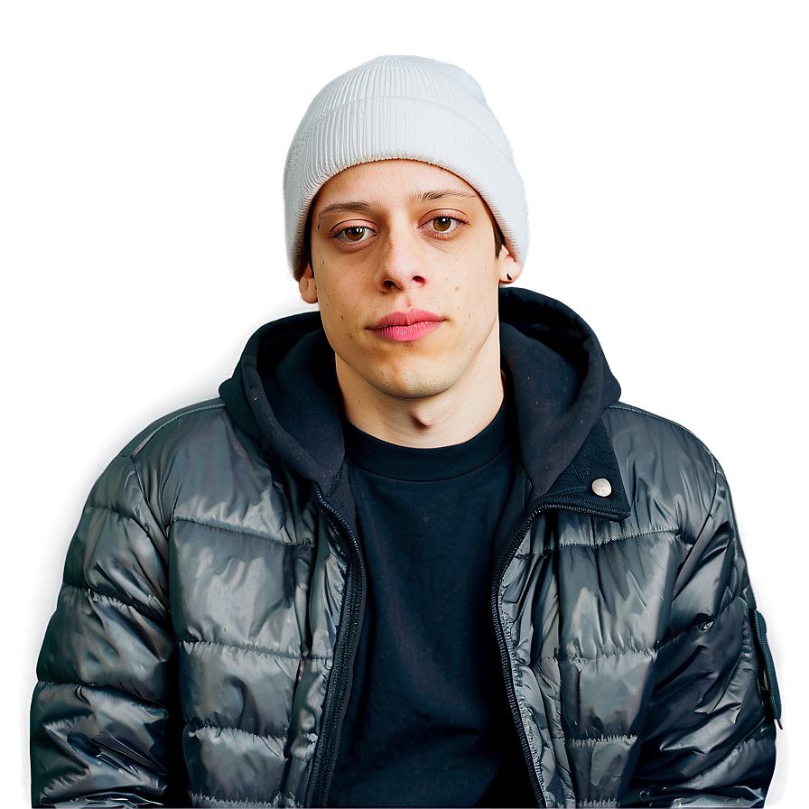 Pete Davidson Casual Look Png 06252024 PNG