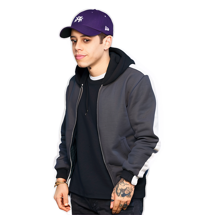 Pete Davidson Classic Look Png 06252024 PNG