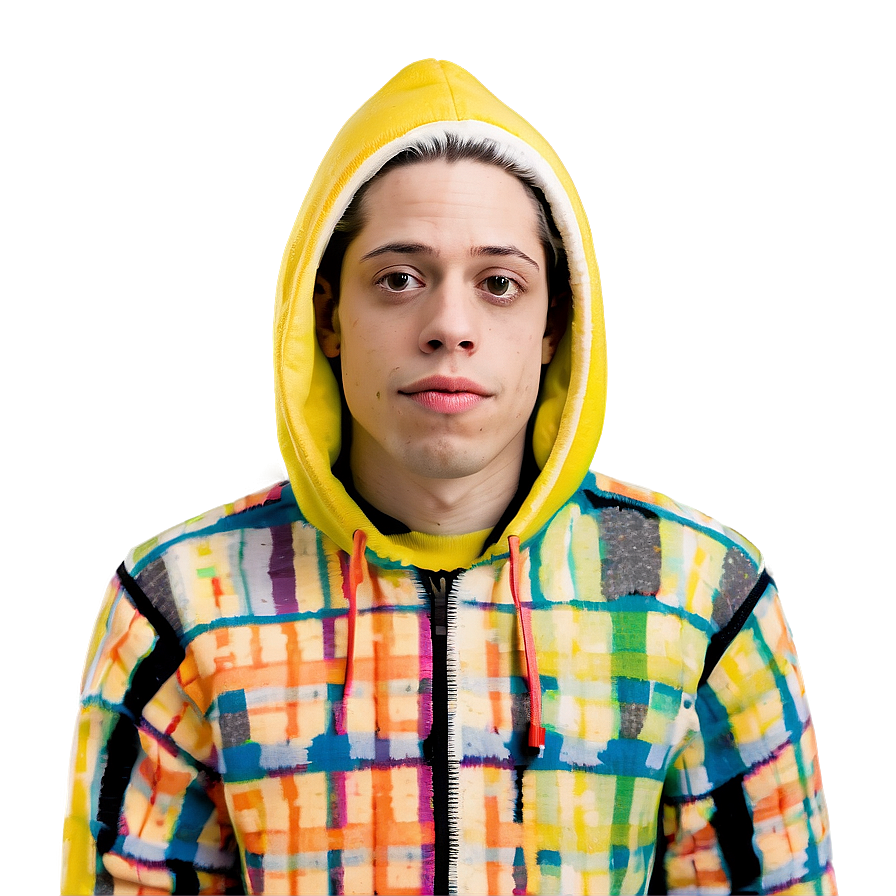 Pete Davidson Classic Look Png 06252024 PNG