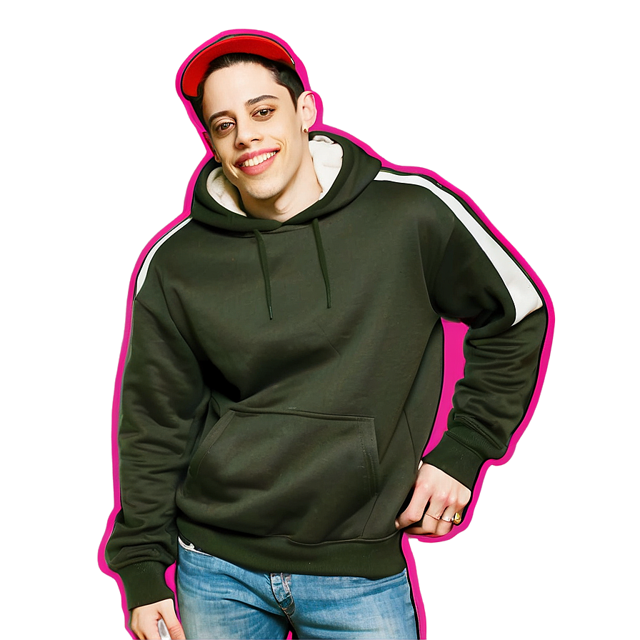 Pete Davidson Classic Look Png Roa65 PNG