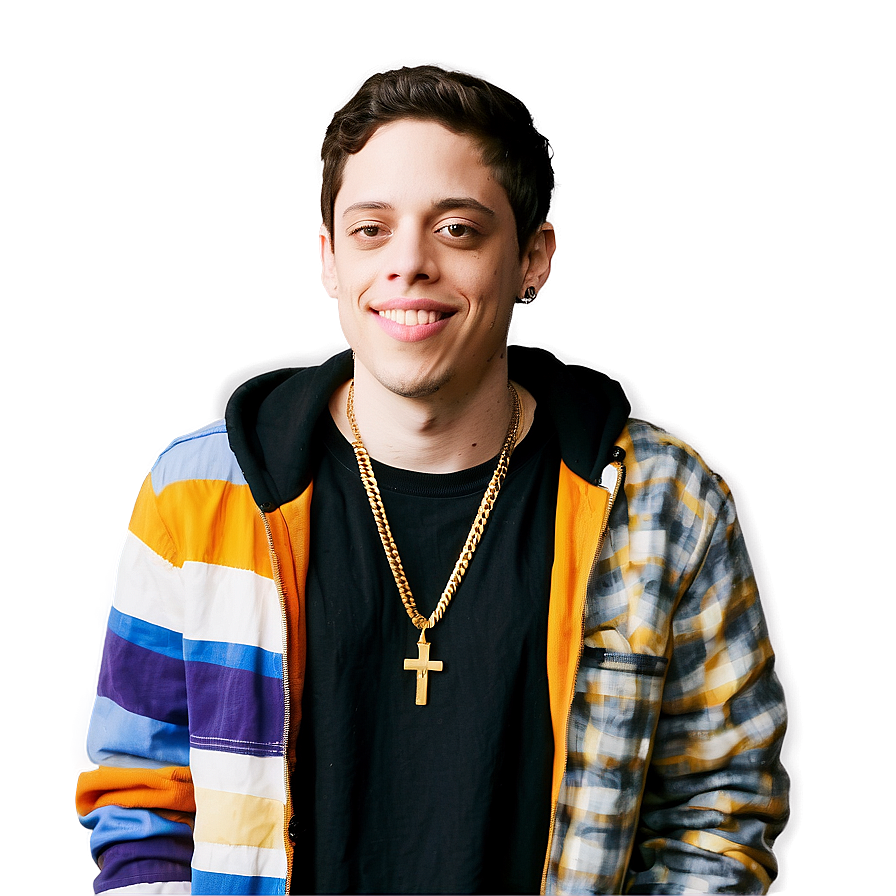 Pete Davidson In Conversation Png 06252024 PNG