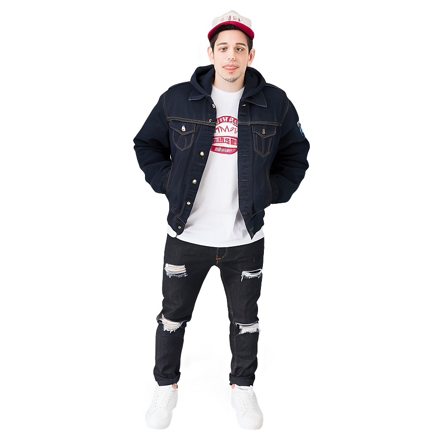 Pete Davidson In Jeans Png 06252024 PNG