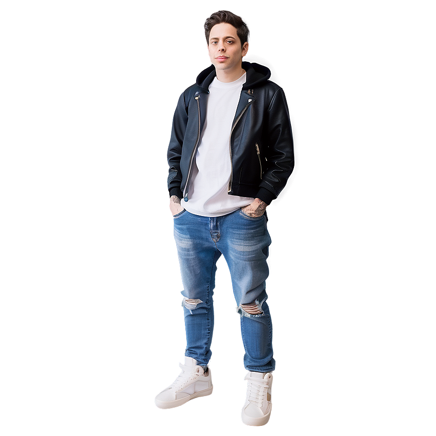 Pete Davidson In Jeans Png Msl PNG