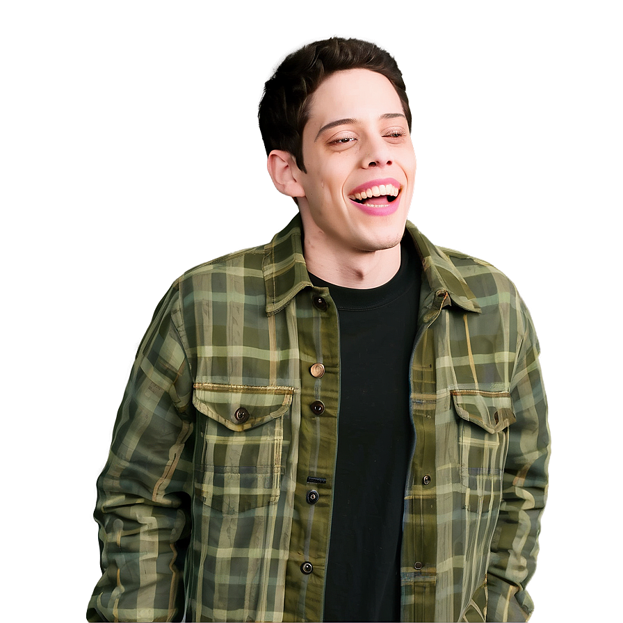 Pete Davidson Laughing Out Loud Png Fhe79 PNG