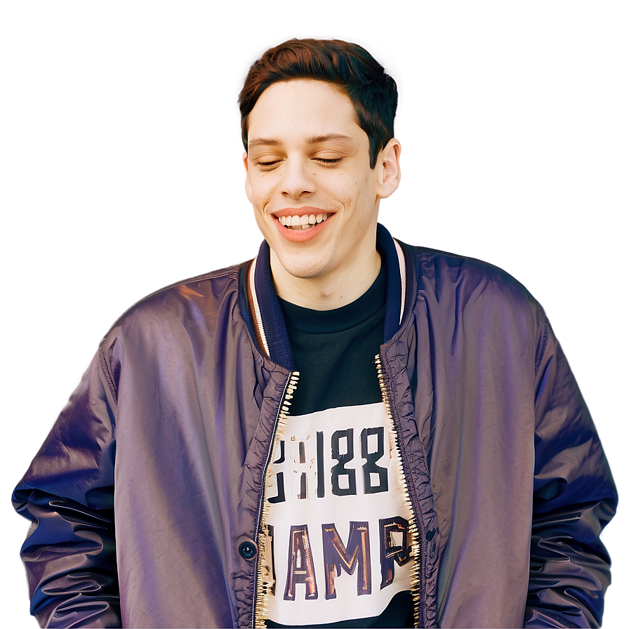 Pete Davidson Laughing Png Tro PNG