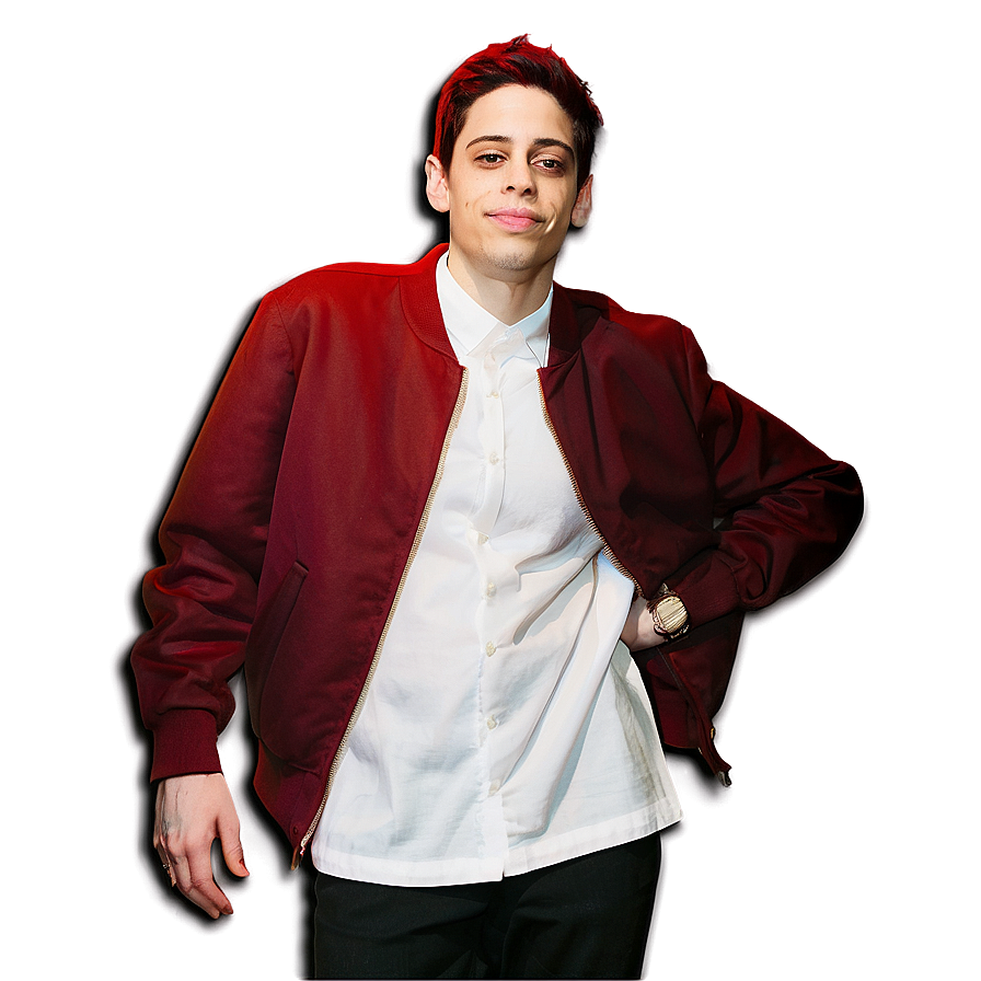 Pete Davidson Red Carpet Png Rql62 PNG