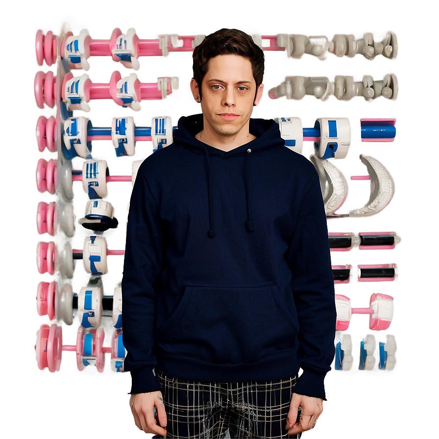 Pete Davidson Serious Pose Png 06252024 PNG