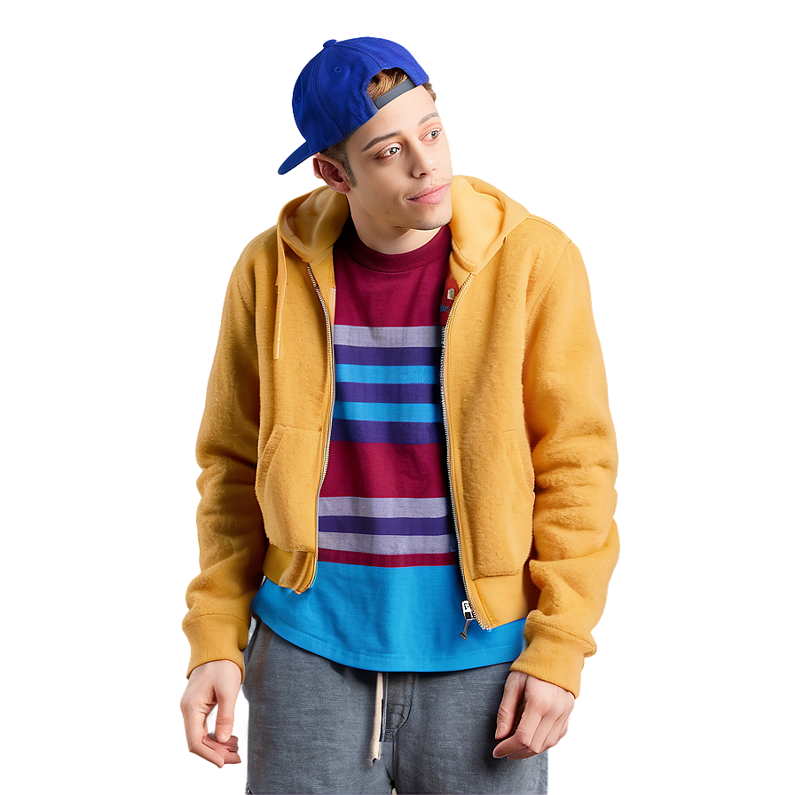 Pete Davidson Side View Png 06252024 PNG