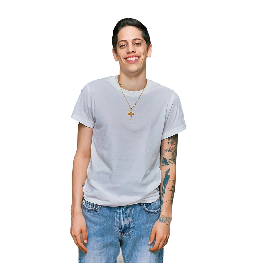 Pete Davidson Signature Style Png 06252024 PNG