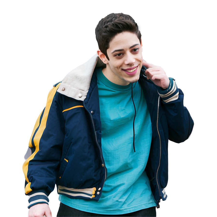 Pete Davidson With Fans Png 7 PNG