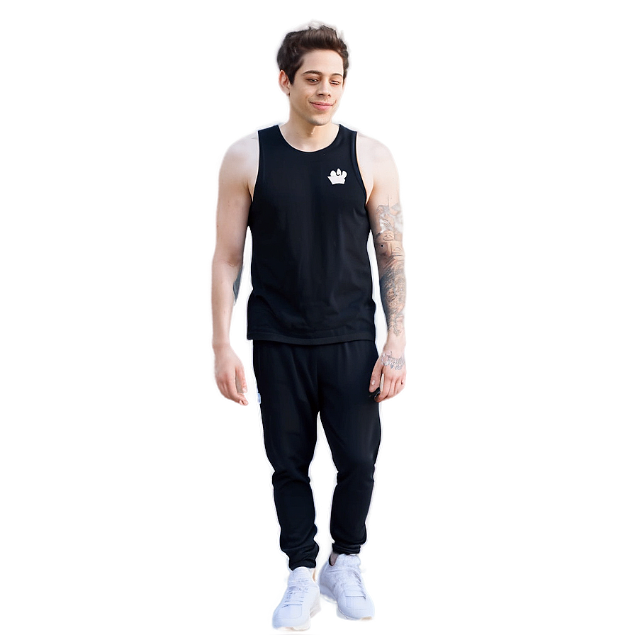 Pete Davidson Workout Gear Png 06252024 PNG