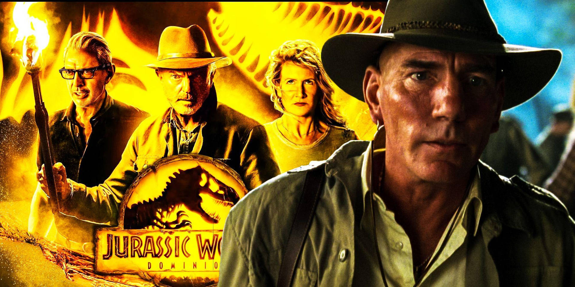 Homenajea Pete Postlethwaite En Jurassic World Dominion. Fondo de pantalla