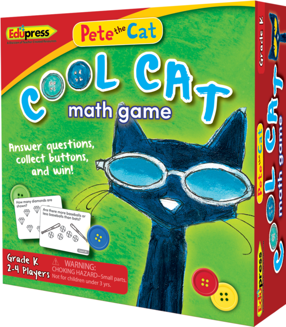 Download Pete The Cat Cool Cat Math Game Box | Wallpapers.com