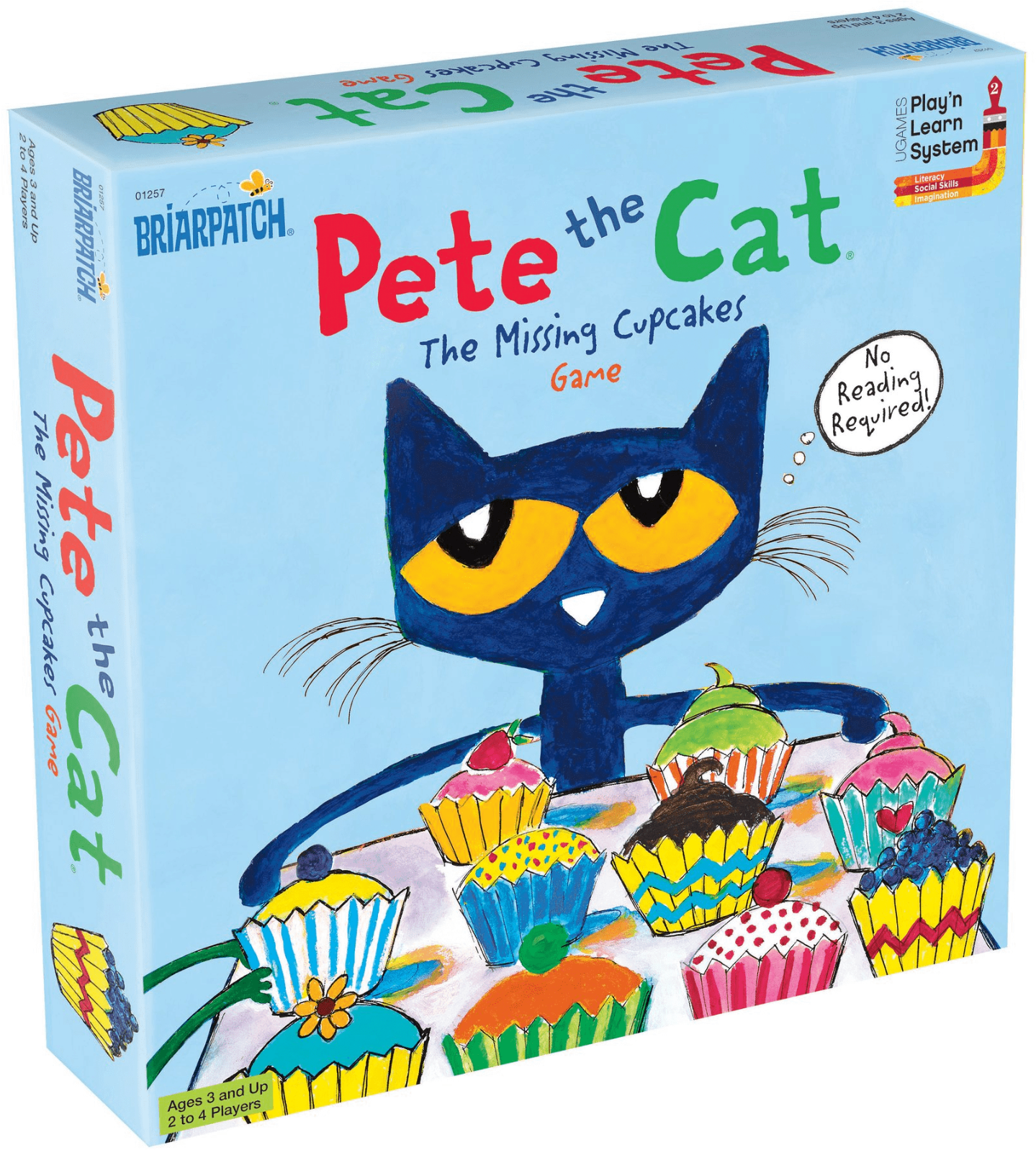 Pete The Cat Missing Cupcakes Game Box PNG