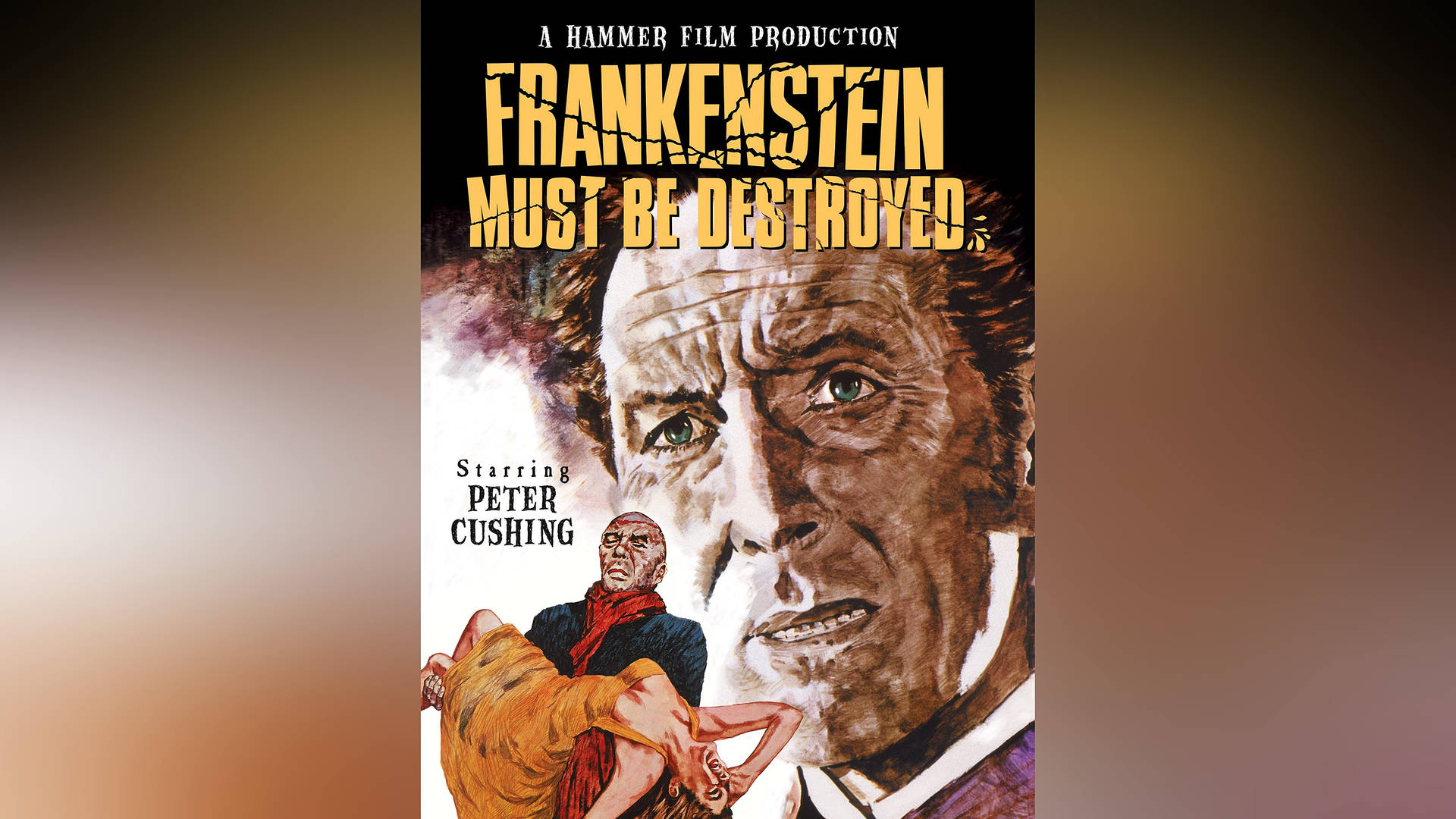 Peter Cushing Frankenstein Must Be Destroyed Background