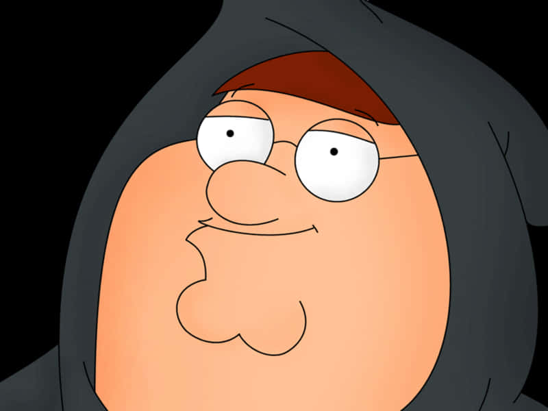 Peter Griffin Close Up Portrait PNG