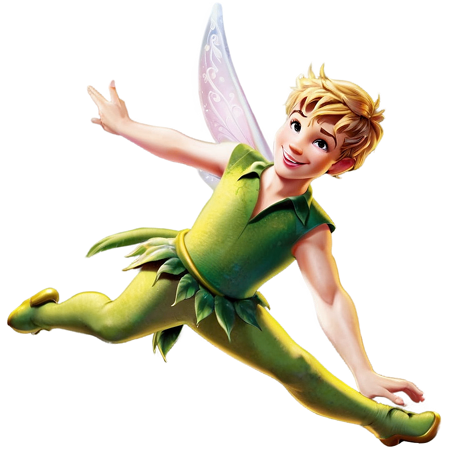 Peter Pan And Tinkerbell Png Frg PNG