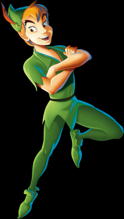 Download Peter Pan Disney Character | Wallpapers.com