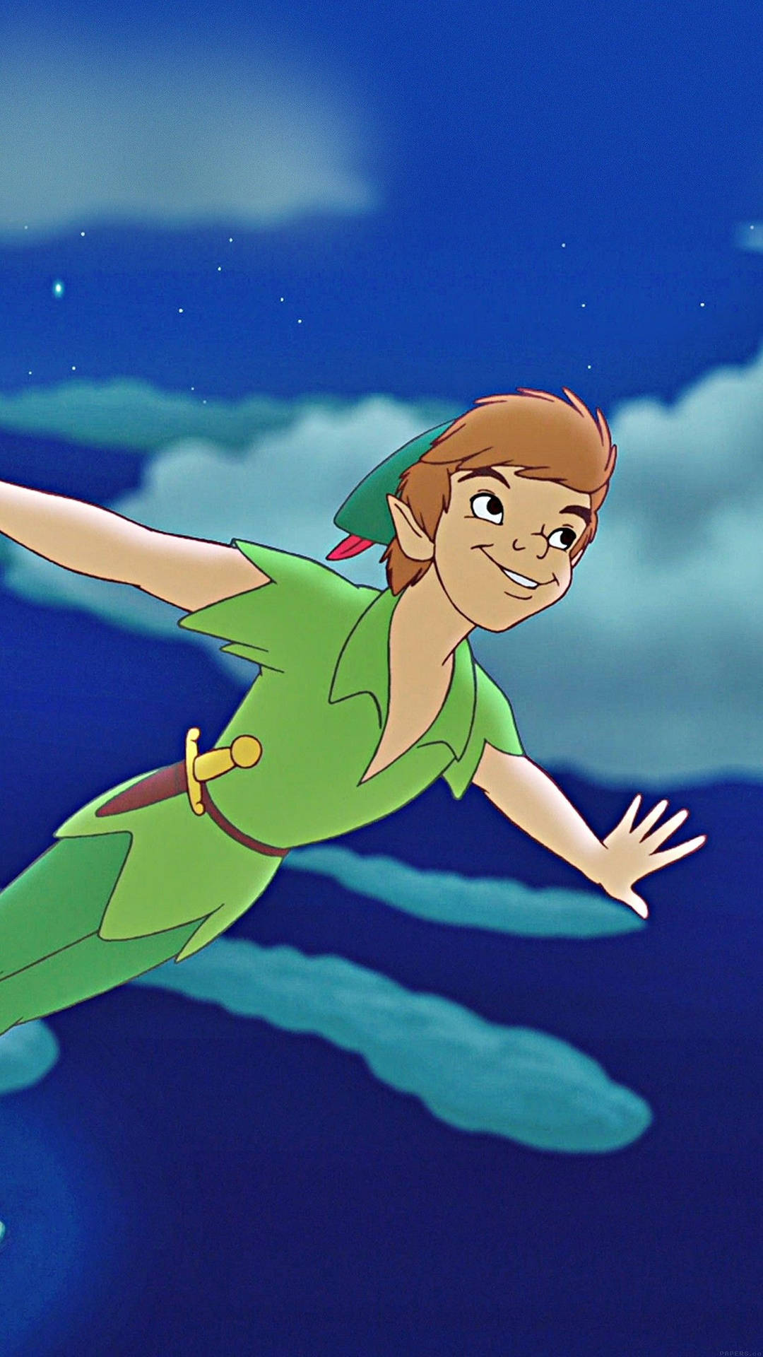 Peter Pan Flying Iphone X Cartoon