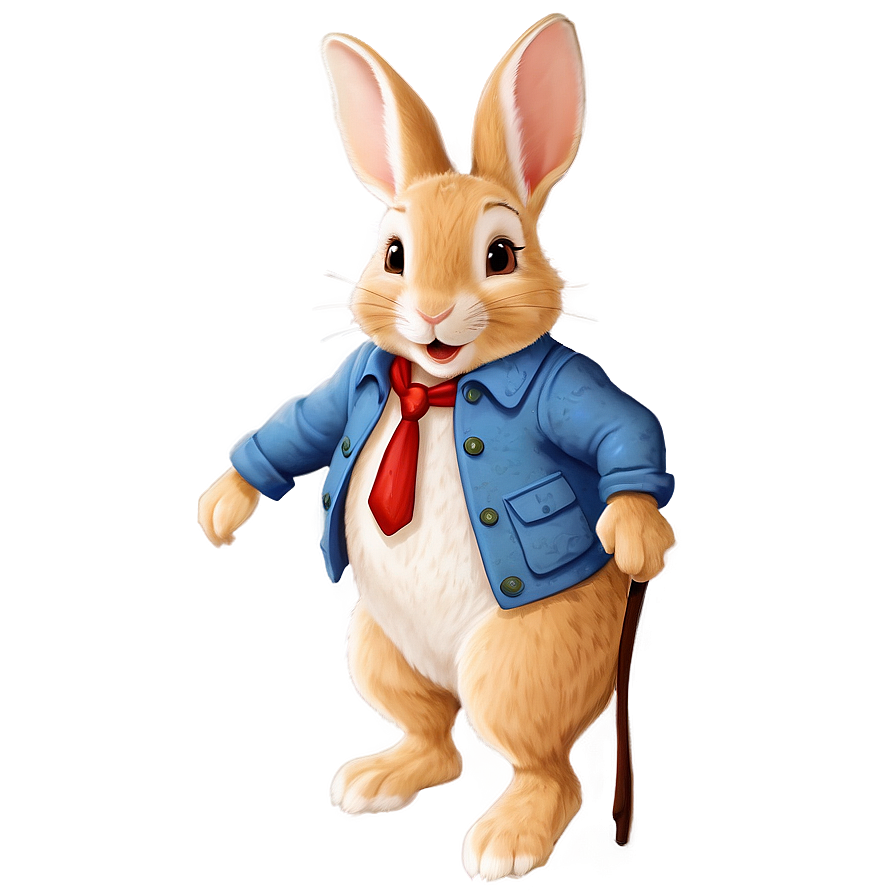 Peter Rabbit Cartoon Design Png 06262024 PNG