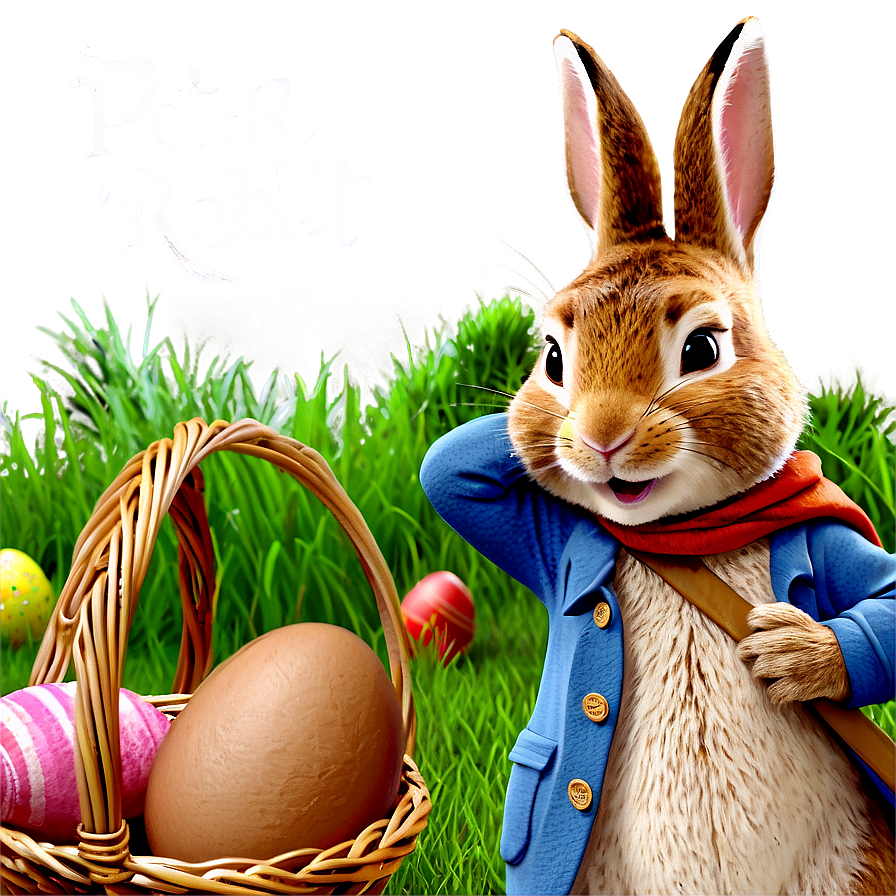 Peter Rabbit Easter Edition Png 06262024 PNG
