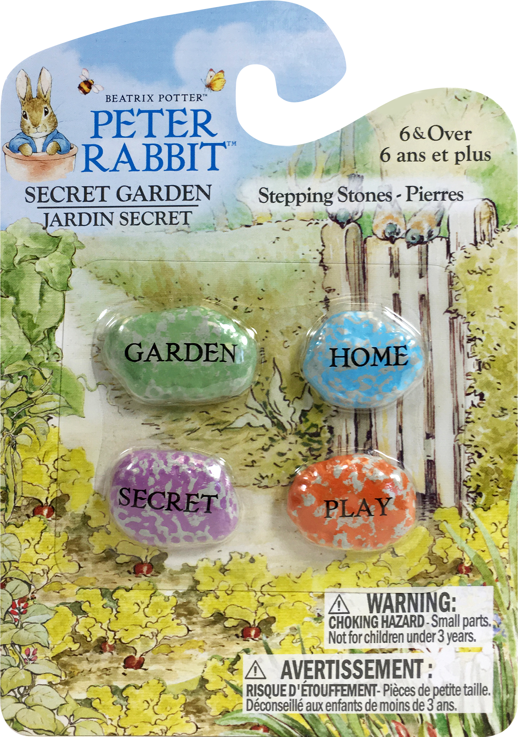 Peter Rabbit Secret Garden Stepping Stones PNG