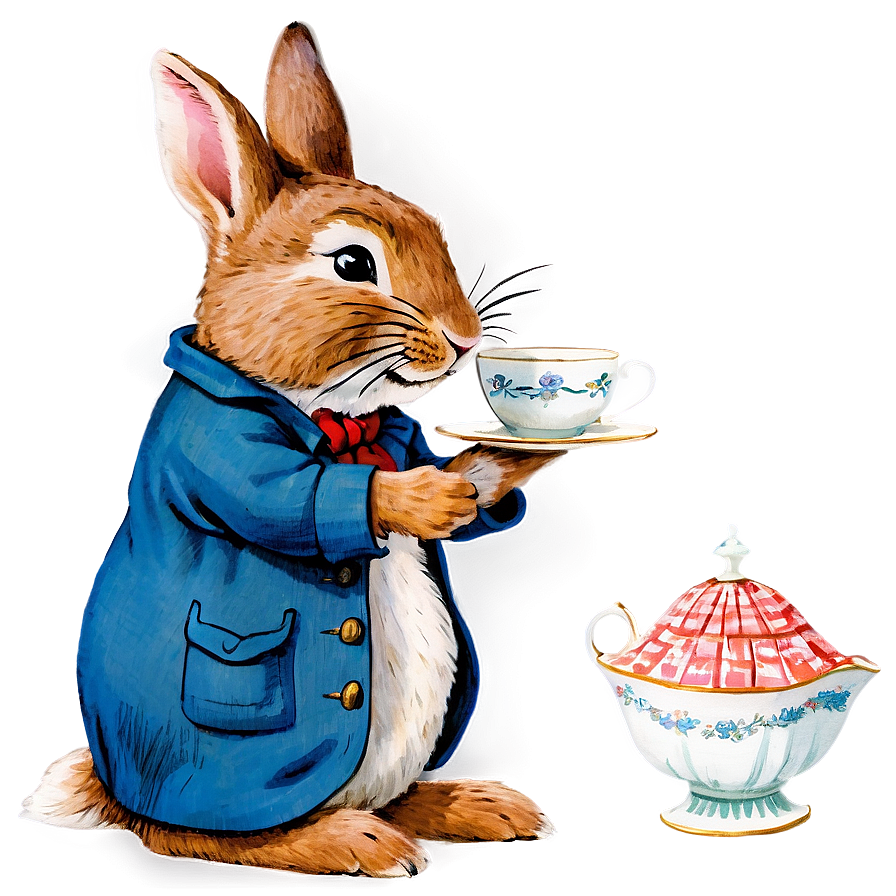 Peter Rabbit Tea Party Png Xxu21 PNG