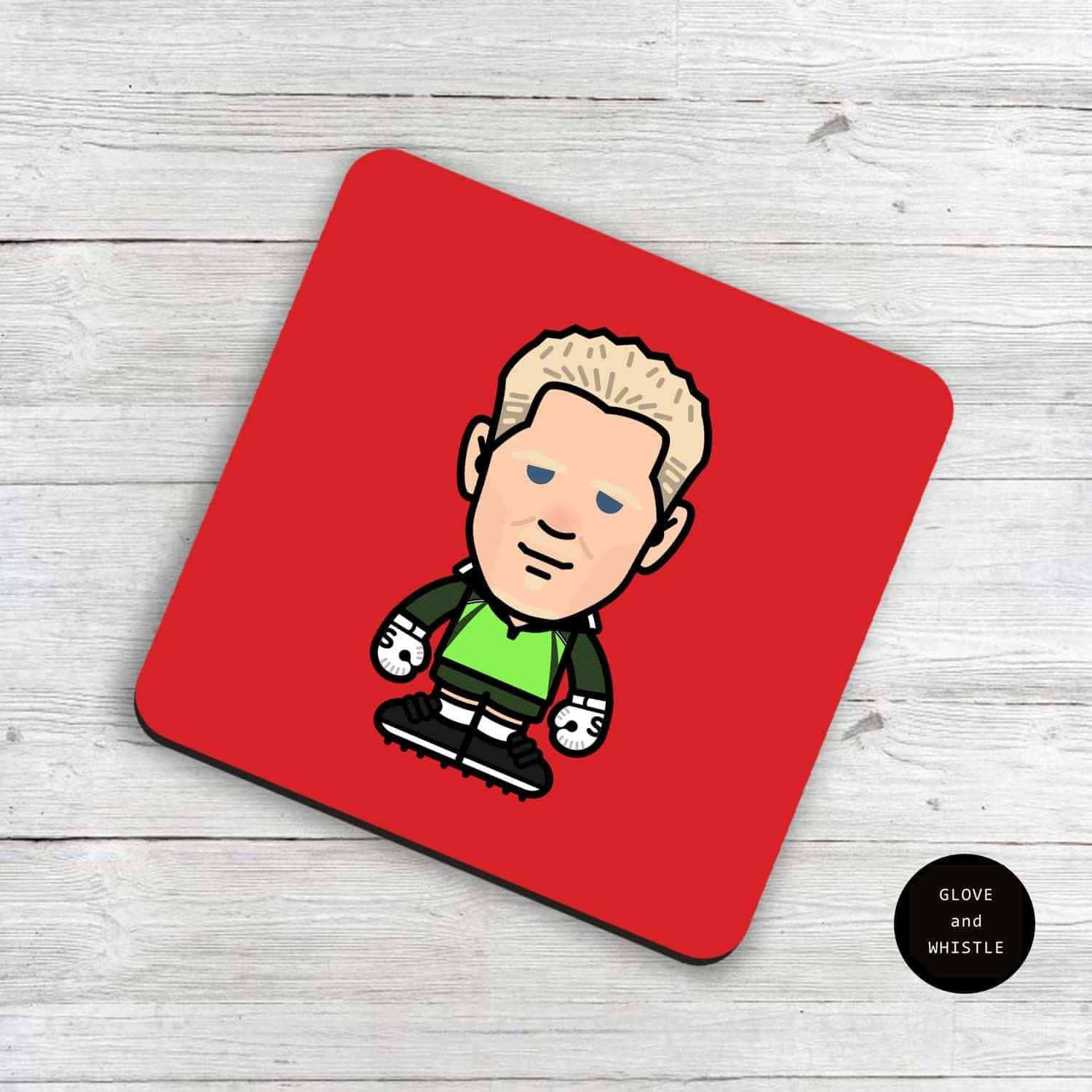 Peter Schmeichel Red Coaster Drawing Wallpaper
