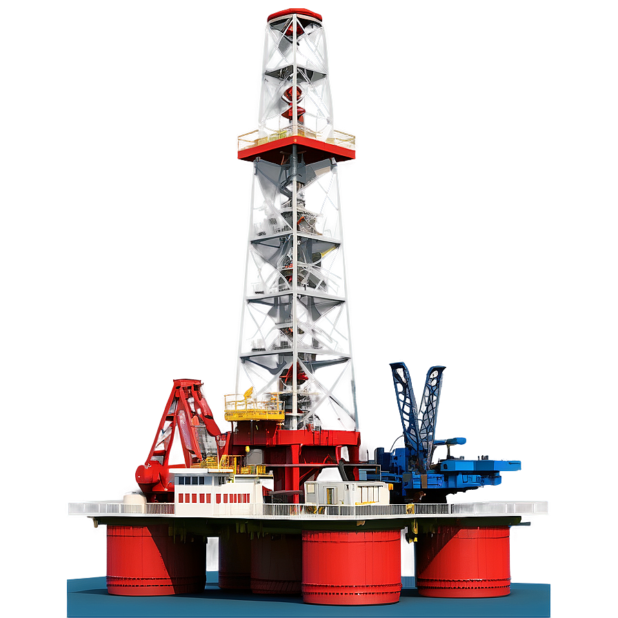 Petroleum Drilling Structure Png Wqp85 PNG