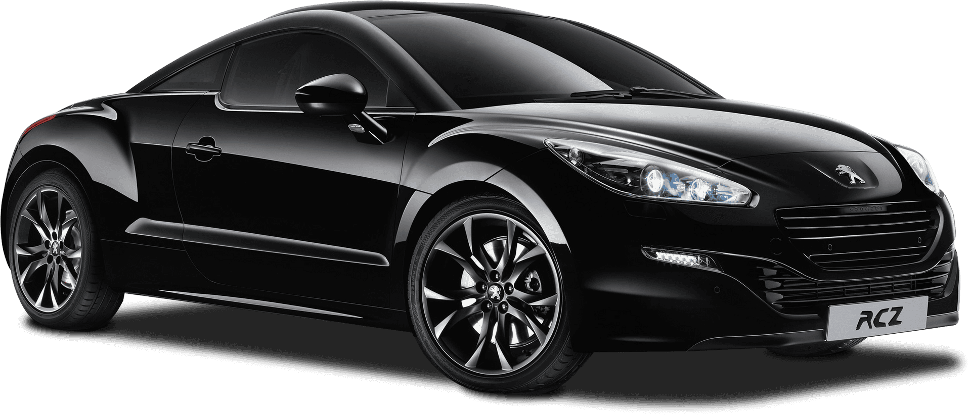 Peugeot R C Z Black Coupe PNG