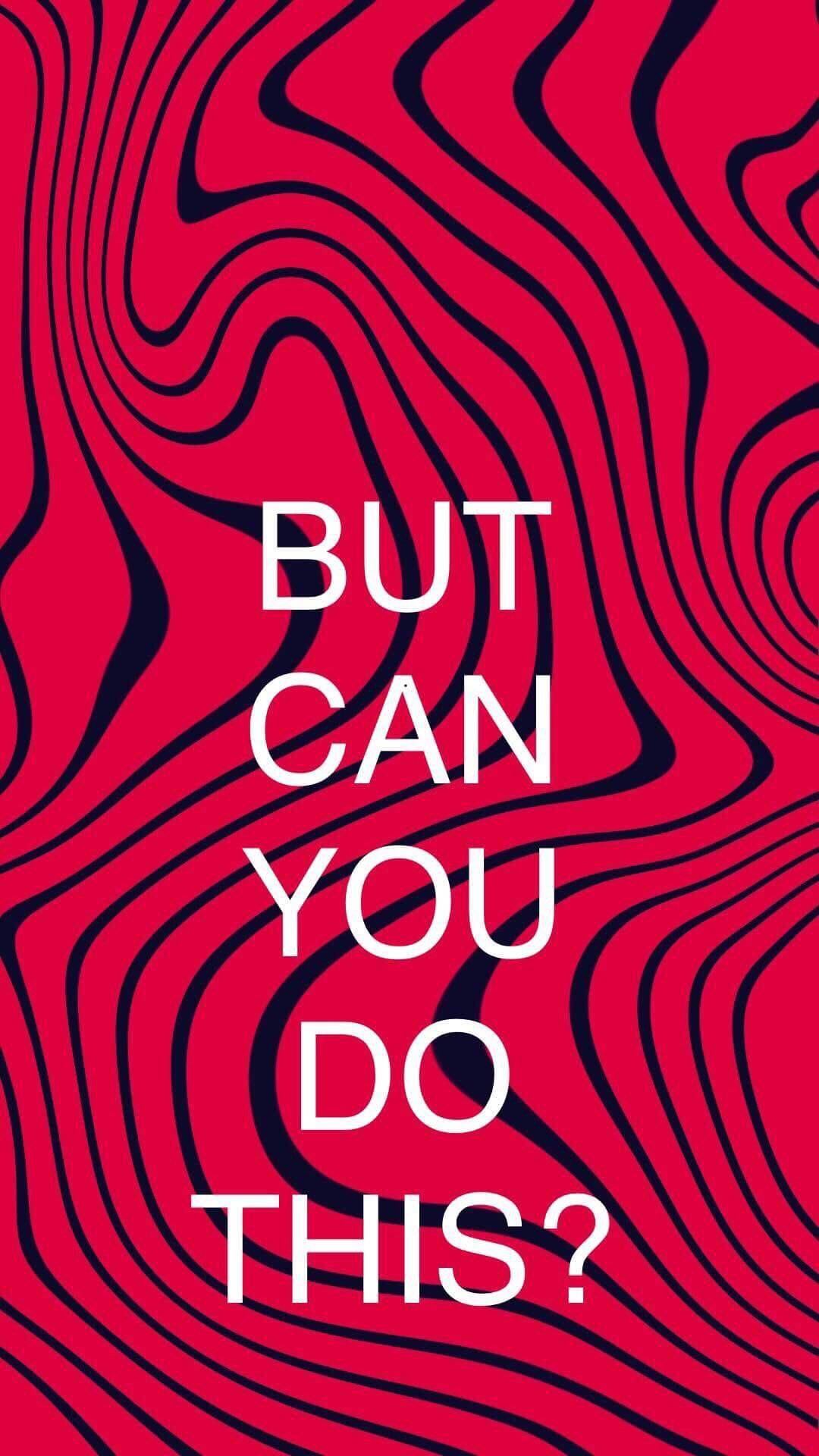 Pewdiepie Quote In Red