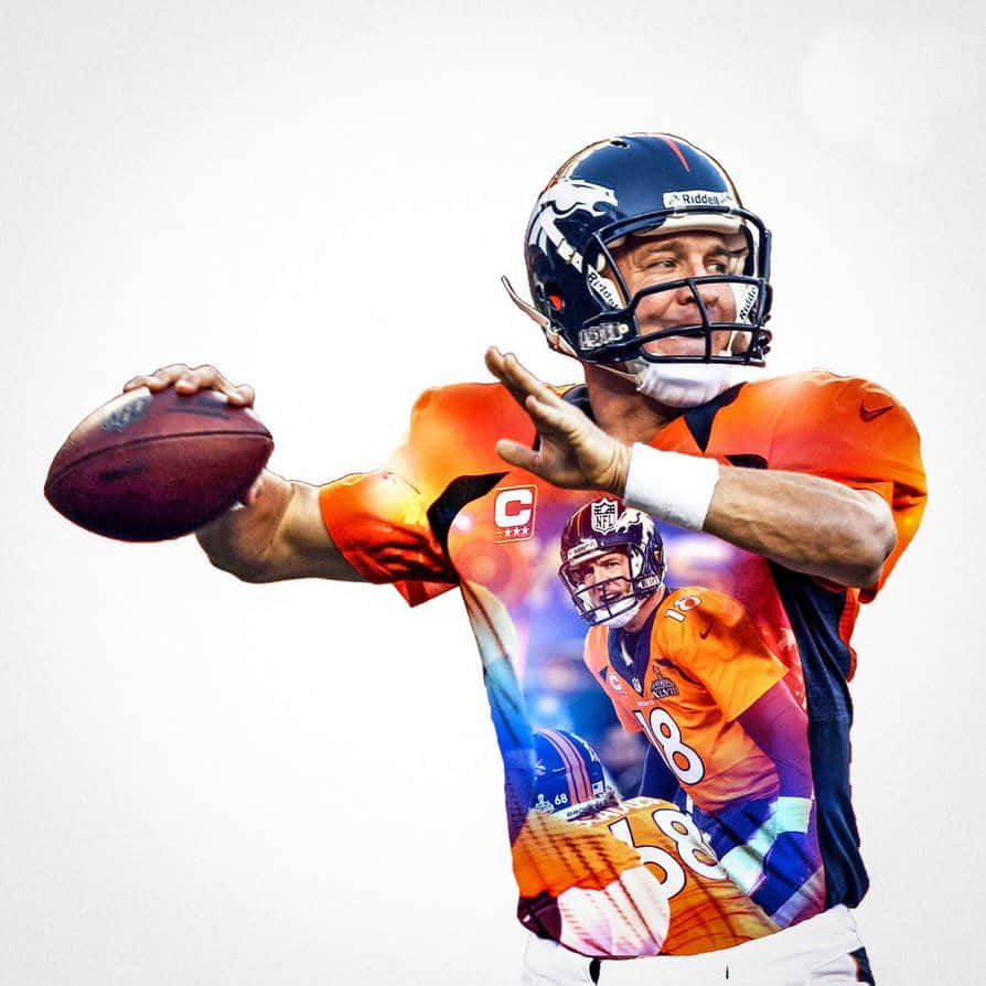Peyton Manning  Denver broncos football Broncos players Manning nfl