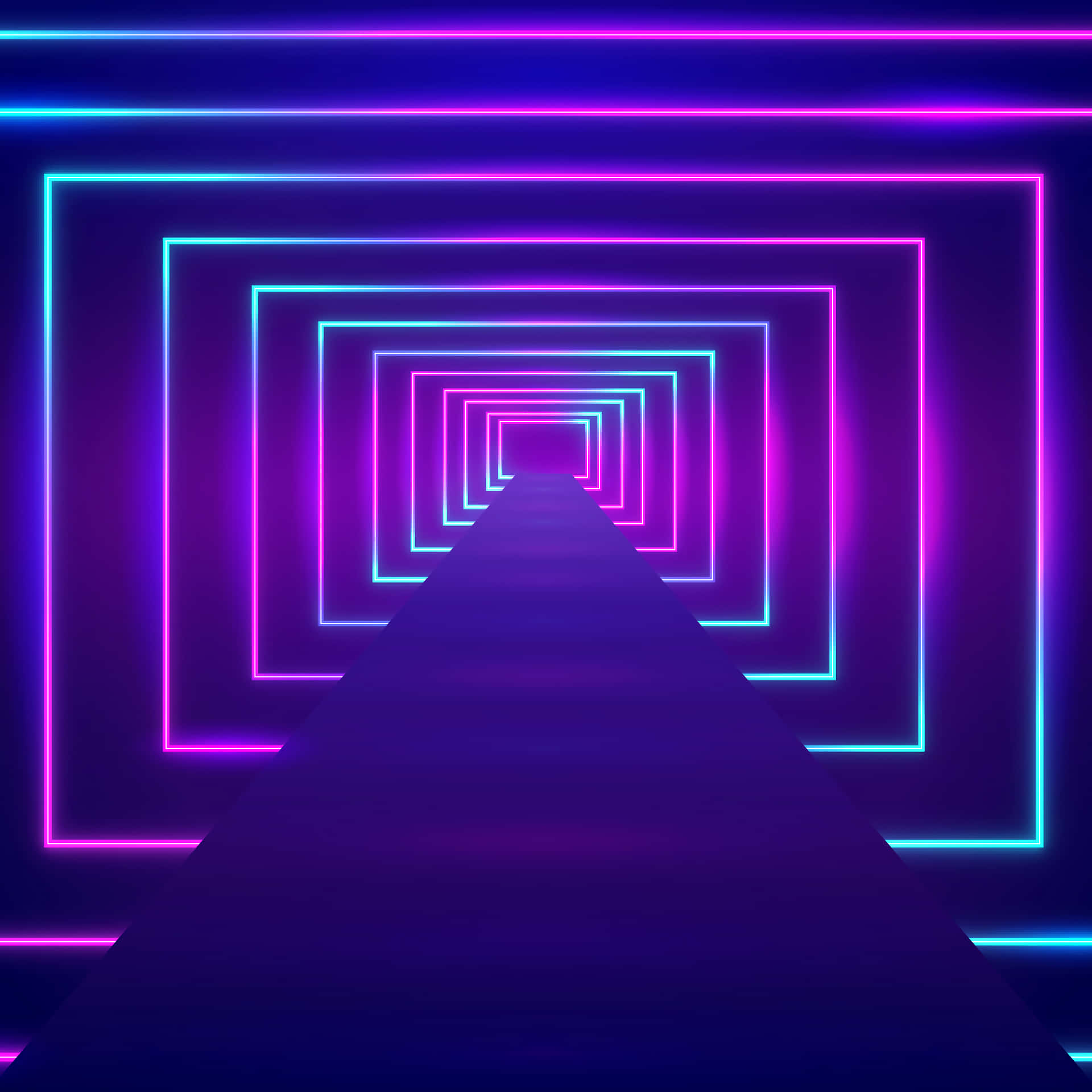 Pfp Neon Tunnel Loop Background