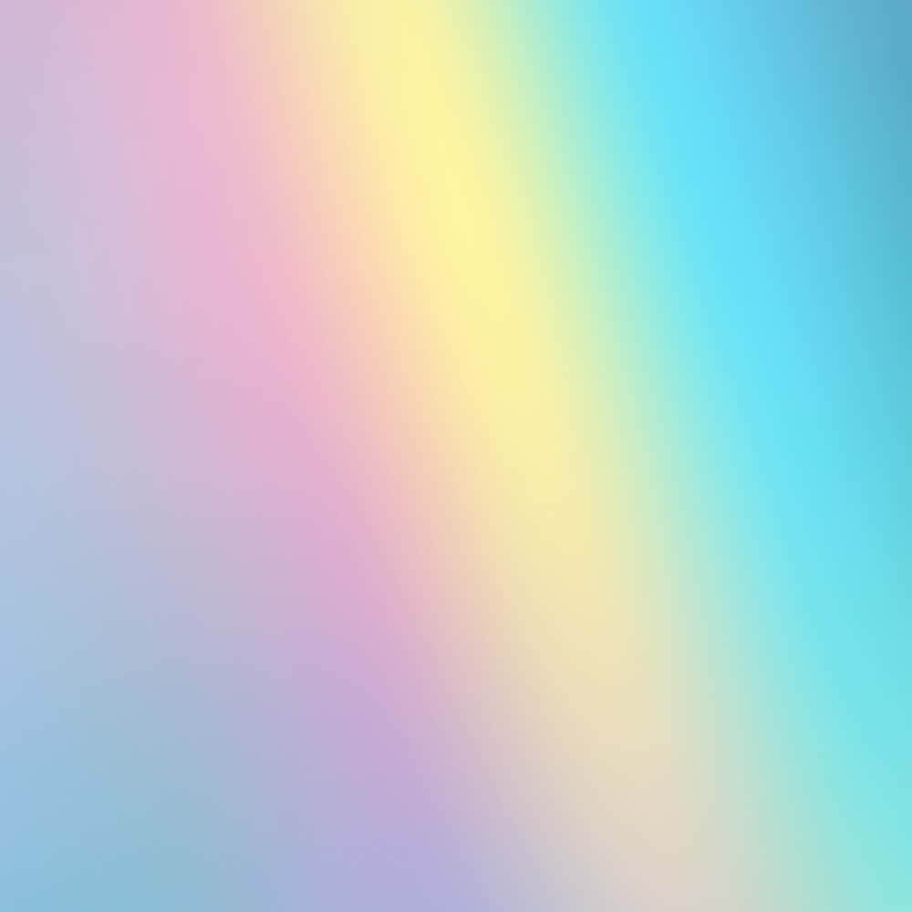 Pfp Pastel Rainbow Background