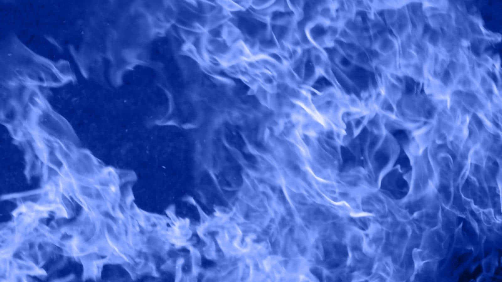 Pfp Blue And White Fire Background