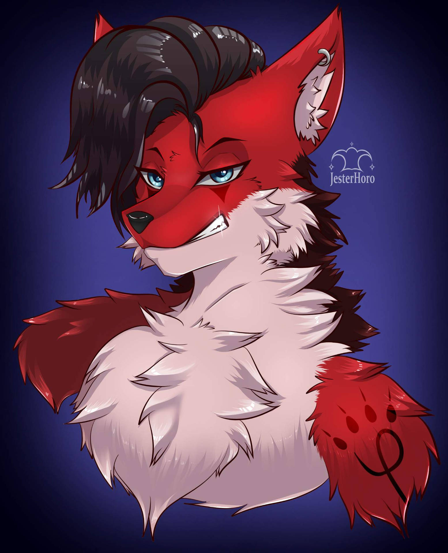 Download Pfp For Discord Intimidating Red Fox Wallpaper