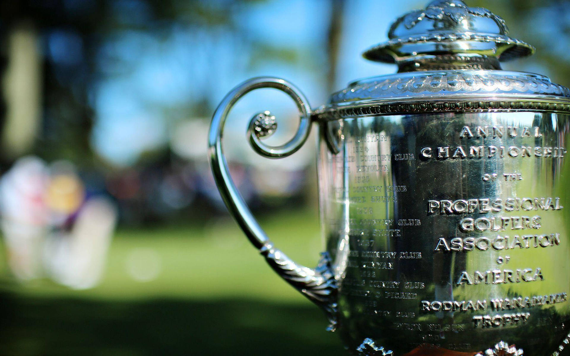 The Coveted PGA Championship Trophy Wallpaper