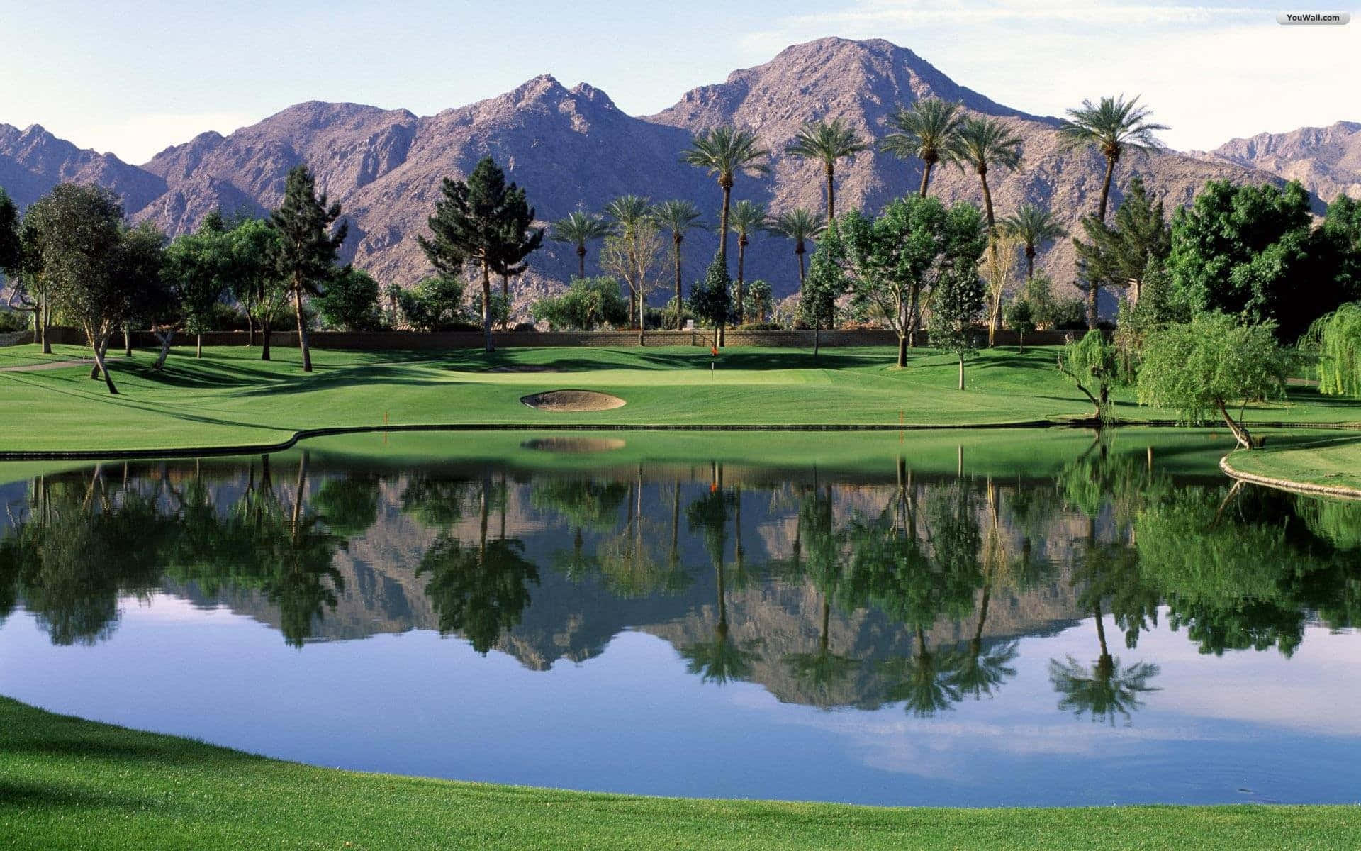 Pga West Private Clubhouse Hd Golf Course Background