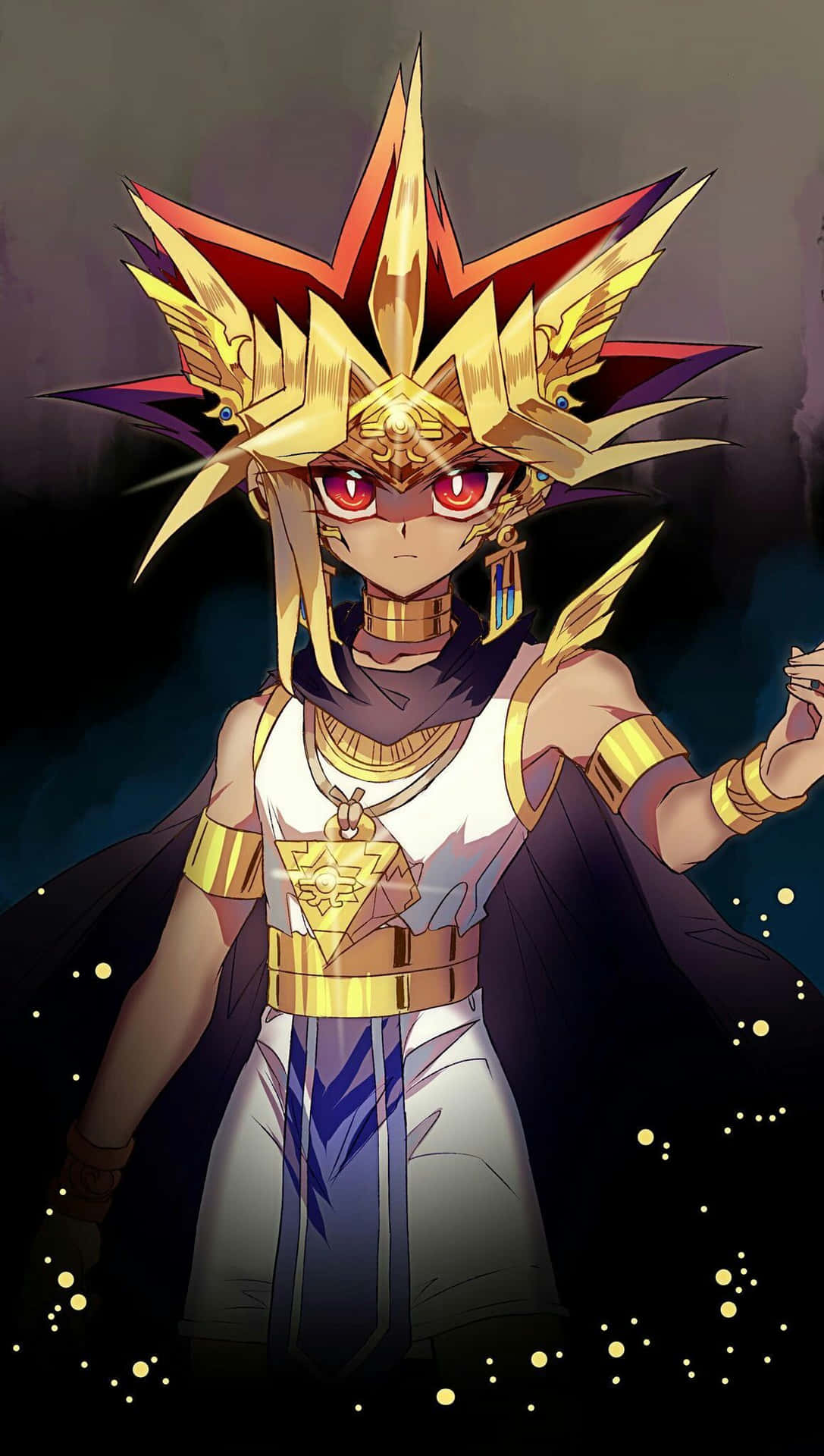 The Mighty Pharaoh Atem Reigns Supreme Wallpaper