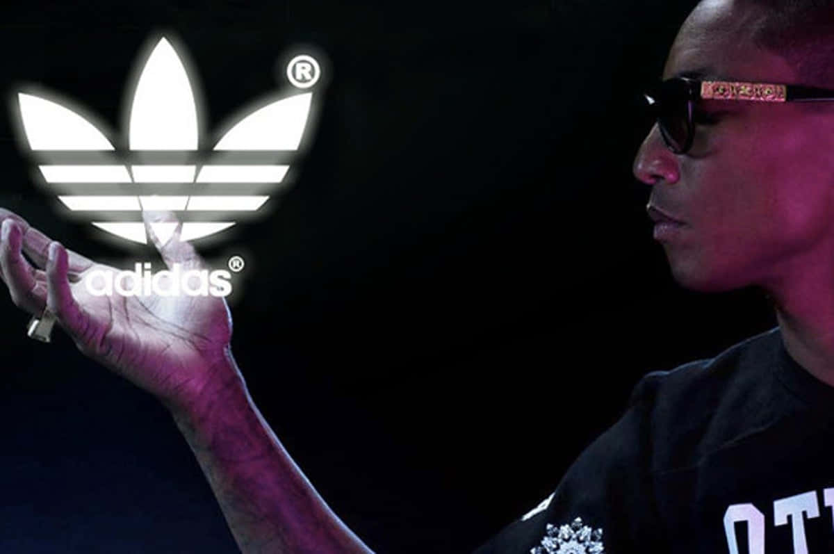 Pharrell Adidas Collaboration Promo Wallpaper