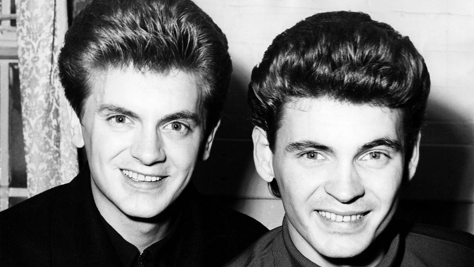 Phil And Don Everly Brothers Headshot Wallpaper