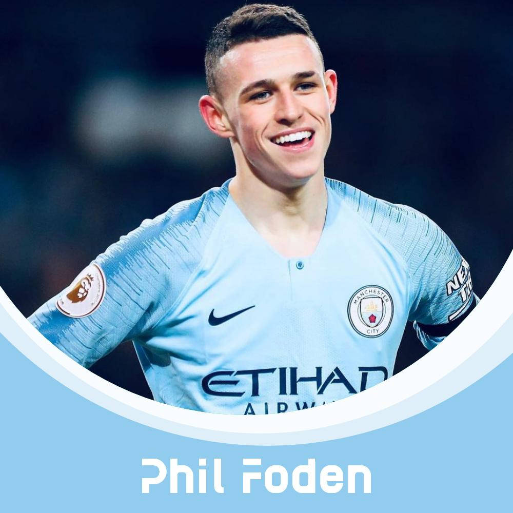 Phil Foden Name Feature Wallpaper