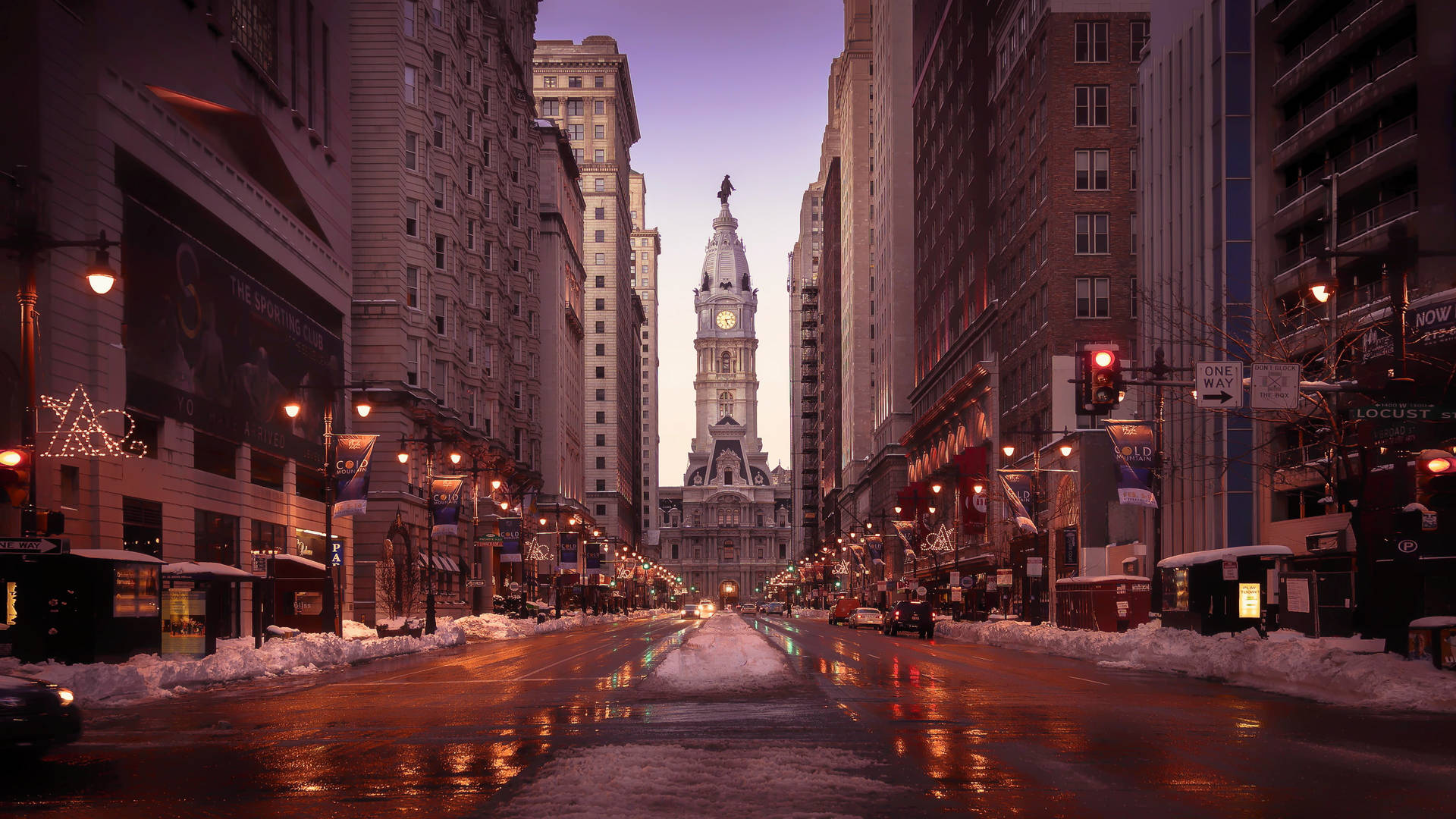 Philadelphia City Hall Wallpaper